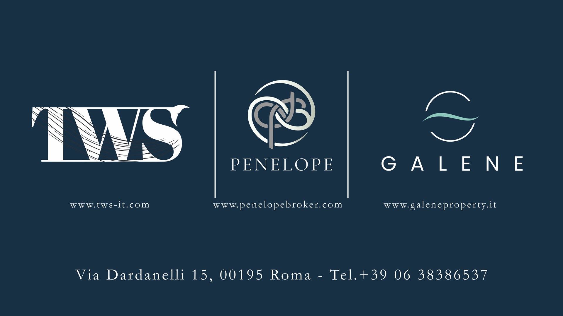 TWS, Penelope Broker, Galene - Via Dardanelli 15, 00195 Roma